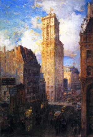 The Rialto by Colin Campbell Cooper Oil Painting