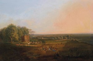 Kleine Coburgsche Jagdgesellschaft by Conrad Buhlmayer Oil Painting