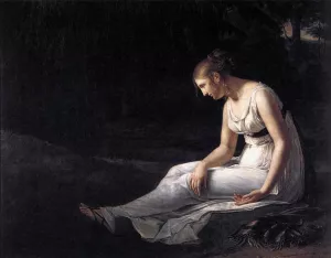 Melancholy by Constance Charpentier - Oil Painting Reproduction