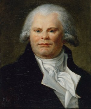 Portrait de Georges Danton by Constance-Marie Charpentier Oil Painting