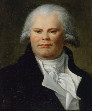 Portrait de Georges Danton by Constance-Marie Charpentier Oil Painting