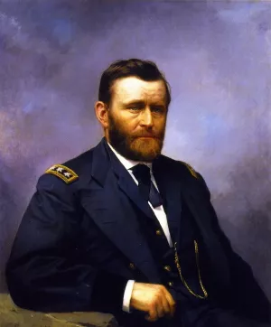 Lt. Gen. Ulysses S. Grant by Constant Mayer - Oil Painting Reproduction