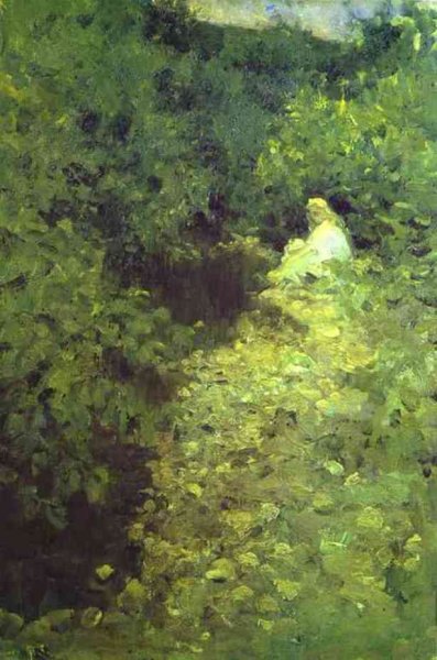 Main Product Photo of A Brook Painting by Constantin Alexeevich Korovin