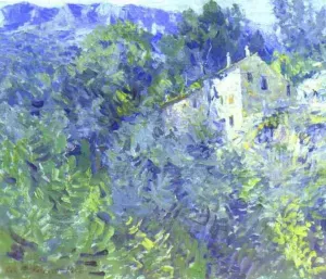 The French Midday Oil painting by Constantin Alexeevich Korovin