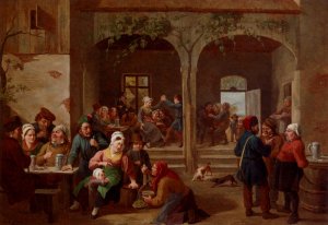 Merrymaking In The Tavern