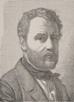Portraet af Wilhelm Marstrand by Constantin Hansen Oil Painting