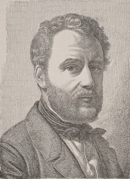 Main Product Photo of Portraet af Wilhelm Marstrand  Painting by Constantin Hansen