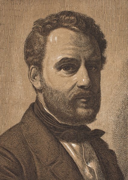 Main Product Photo of Portraet af Wilhelm Marstrand  Painting by Constantin Hansen