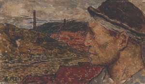 Collier by Constantin Meunier Oil Painting