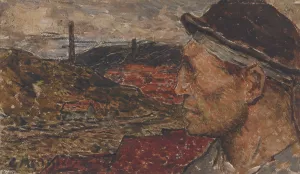 Collier by Constantin Meunier Oil Painting