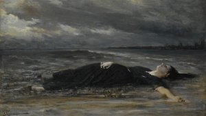 Ophelie by Constantin Meunier Oil Painting