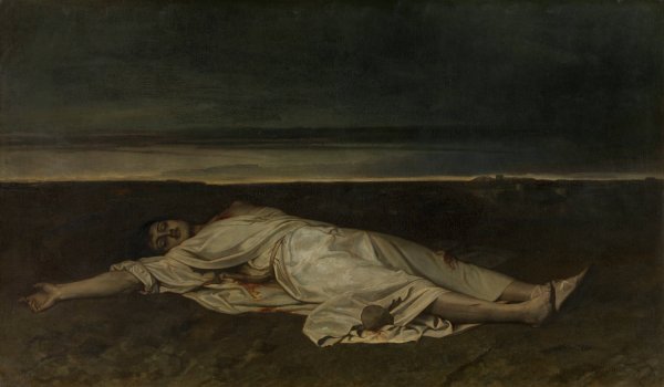 Main Product Photo of Saint Stephen  Painting by Constantin Meunier