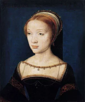 A Young Lady Oil painting by Corneille De Lyon
