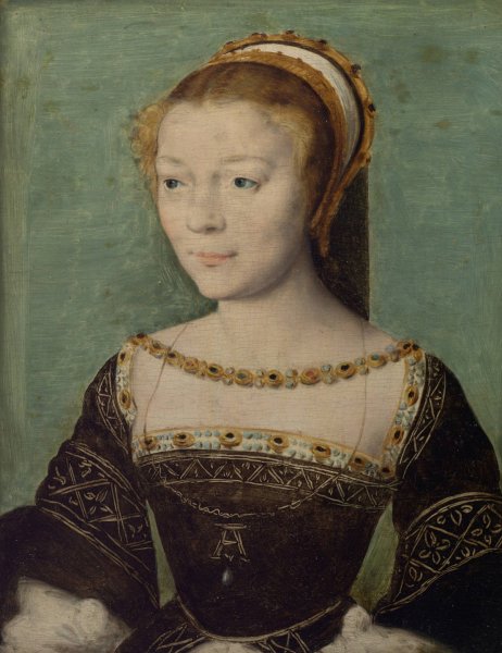 Main Product Photo of Anne de Pisseleu  Painting by Corneille De Lyon