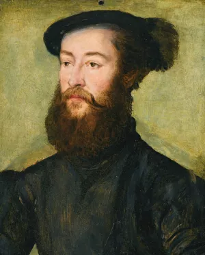 Portrait Of A Gentleman by Corneille De Lyon Oil Painting
