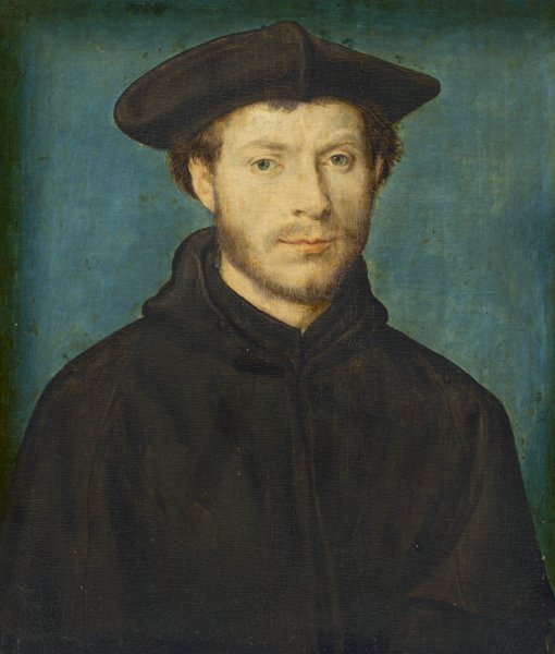 Main Product Photo of Portrait of a Man  Painting by Corneille De Lyon