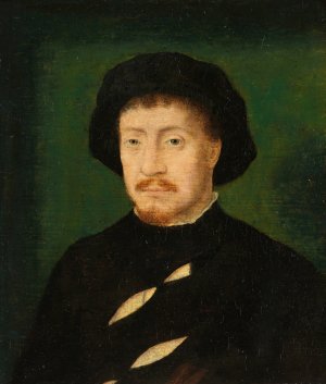 Portrait of a Man by Corneille De Lyon Oil Painting