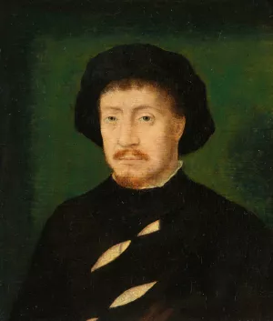 Portrait of a Man by Corneille De Lyon Oil Painting