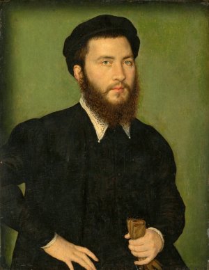 Portrait of a Man by Corneille De Lyon Oil Painting