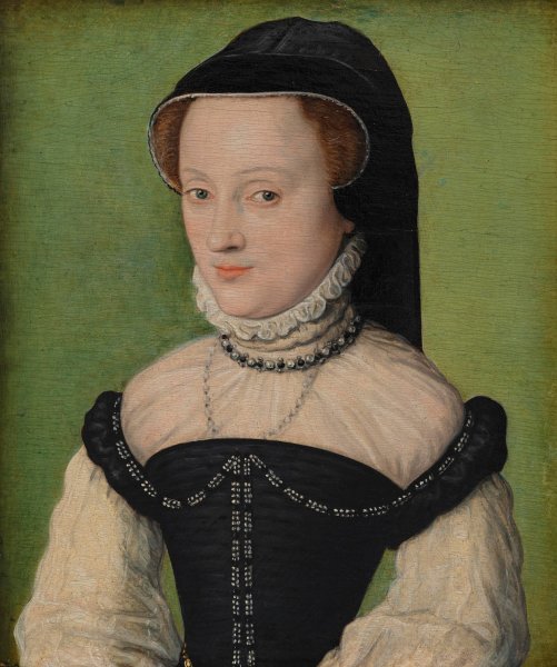 Main Product Photo of Portrait of Madame de Chatillon  Painting by Corneille De Lyon