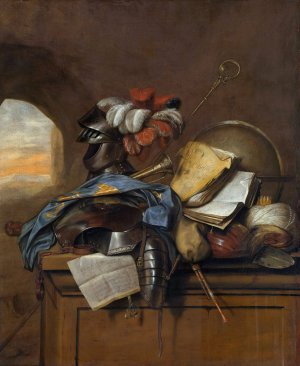Vanitas Still Life by Cornelis Brise Oil Painting
