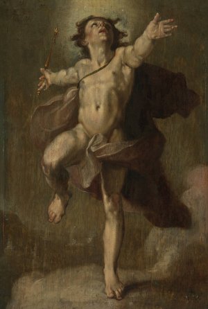 Apollo as Sol by Cornelis Cornelisz Van Haarlem Oil Painting