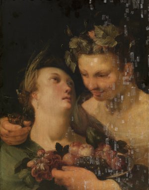 Ceres and Bacchus by Cornelis Cornelisz Van Haarlem Oil Painting