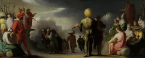 Israelites Crossing the Red Sea by Cornelis Cornelisz Van Haarlem Oil Painting