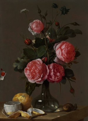 Floral Still Life by Cornelis De Heem Oil Painting