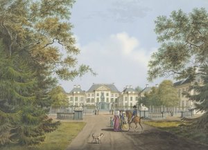 Gezicht op paleis Het Loo by Cornelis De Kruyff Oil Painting