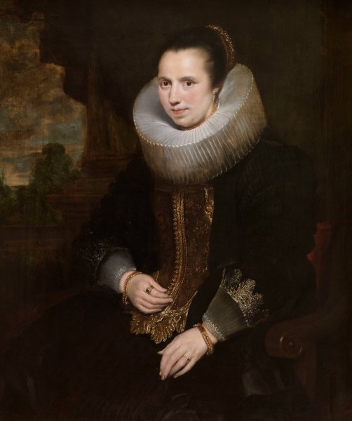 Main Product Photo of Elisabeth Hoegaerts  Painting by Cornelis De Vos