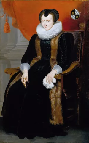 Old Lady by Cornelis De Vos Oil Painting