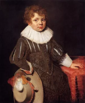 Portrait of a Boy by Cornelis De Vos - Oil Painting Reproduction