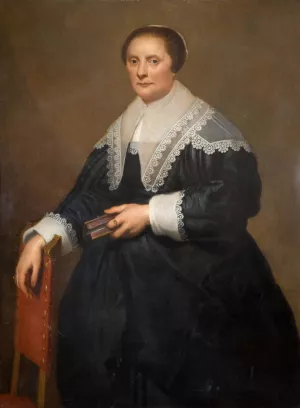 Portrait of a Woman by Cornelis De Vos Oil Painting