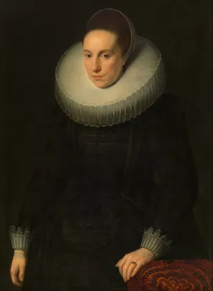 Portrait of a Woman by Cornelis De Vos Oil Painting