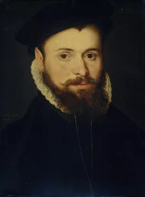 Portrait of a Young Man by Cornelis De Zeeuw Oil Painting