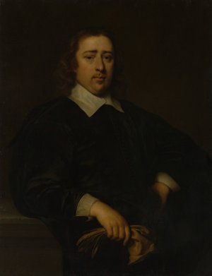 Portrait of a Man by Cornelis Jonson Van Ceulen Oil Painting