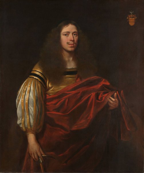 Main Product Photo of Portrait of Johan Servaes van Limburg  Painting by Cornelis Jonson Van Ceulen