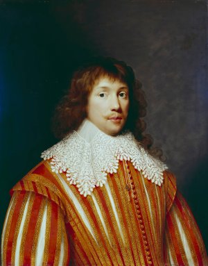 William Fitzwilliam, Second Lord Fitzwilliam of Liffer by Cornelis Jonson Van Ceulen Oil Painting