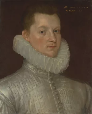 John Smythe of Ostenhanger by Cornelis Ketel Oil Painting