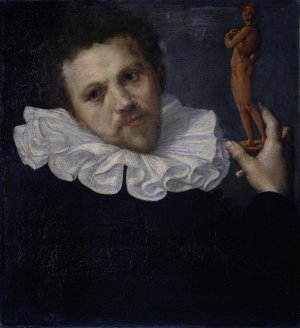Portrait of Paulus van Vianen by Cornelis Ketel Oil Painting