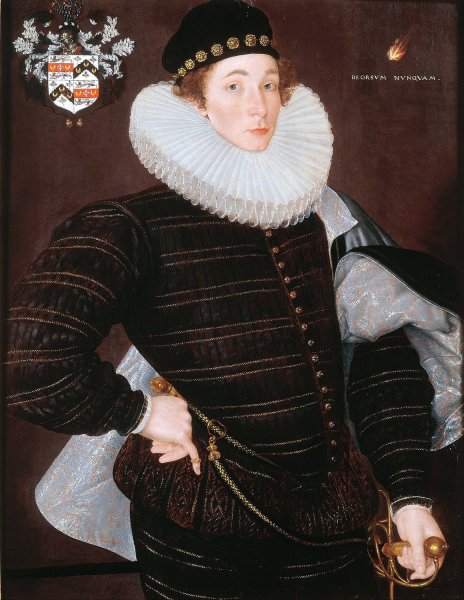 Main Product Photo of Richard Goodricke of Ribston, Yorkshire  Painting by Cornelis Ketel