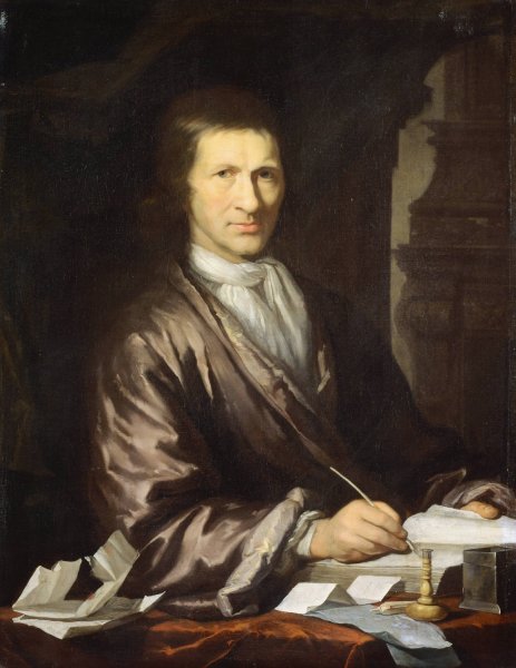 Portrait of a Man by Cornelis Pronk - Hand-Painted Oil Painting Reproduction