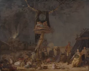 Patientia by Cornelis Saftleven Oil Painting