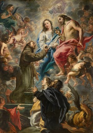 Portiuncula by Cornelis Schut Oil Painting