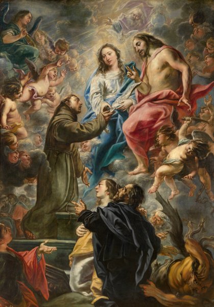 Portiuncula  by Cornelis Schut - Hand-Painted Oil Painting Reproduction