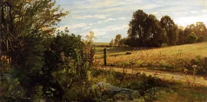 A Country Road Oil painting by Cornelis Springer