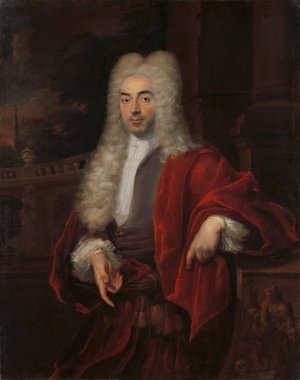 Portrait of a Man by Cornelis Troost Oil Painting