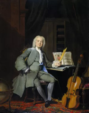 Portrait of a Member of the Van der Mersch Family by Cornelis Troost Oil Painting