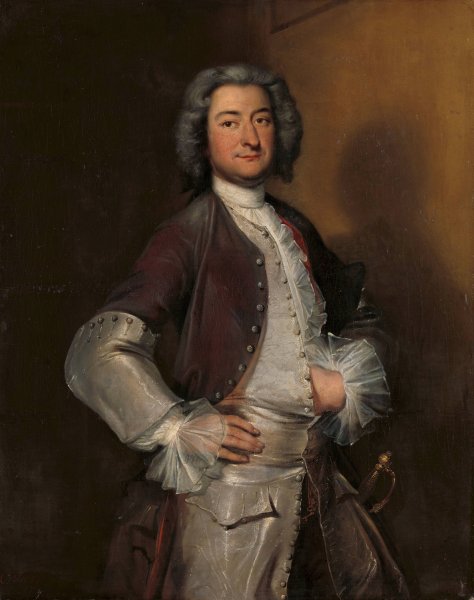 Main Product Photo of Portrait of Isaac Sweers, Chief Officer of Amsterdam and Governor of the Dutch East India Company  Painting by Cornelis Troost